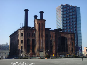 The Jersey City Powerhouse in downtown Jersey City