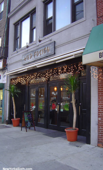 Wild Fusion restaurant in downtown Jersey City