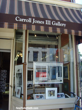 Carroll Jones III Gallery in downtown Jersey City