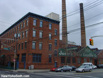 Dixon Mills is a historic pencil factory in downtown Jersey City. A decade ago it was converted to rental apartments; now the complex is being sold as condominiums