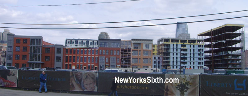 Liberty Harbor North will offer condominiums, rental apartments, retail stores and commercial office space in Jersey City