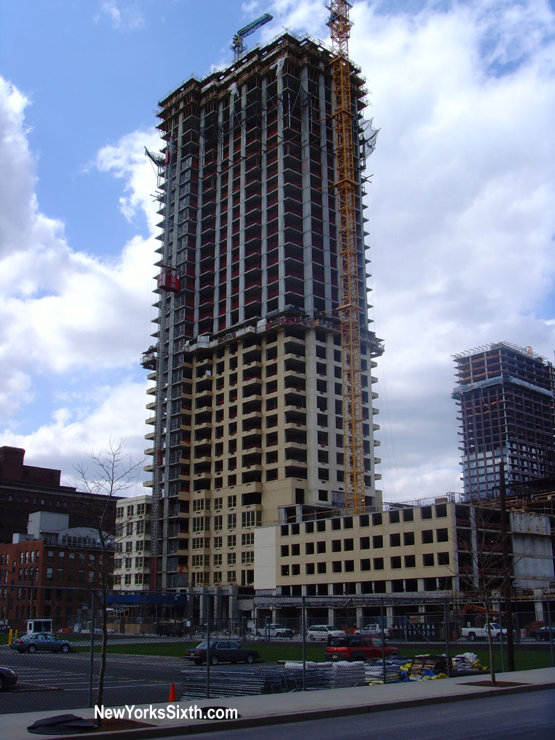 The Trump Towers in Jersey City is jointly being developed with Metro Homes of Hoboken