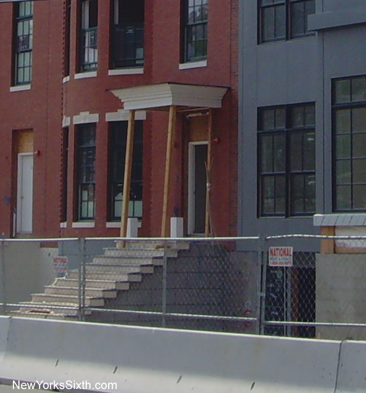 Liberty Harbor North in downtown Jersey City is a planned mixed use community that includes brownstone style condominiums