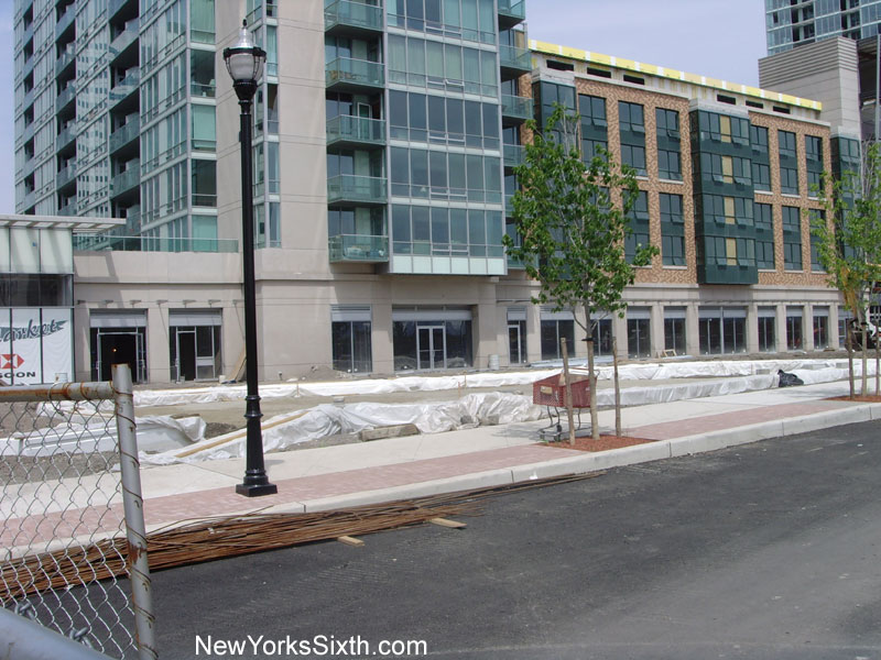 The Plaza in front of the Shore Club will include fountains and a winter skating rink