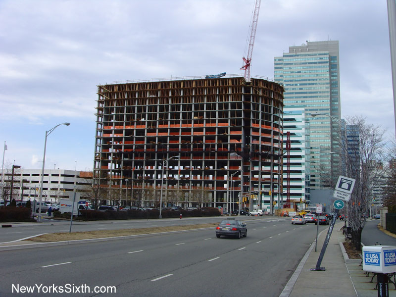 Westin Hotel Jersey City construction