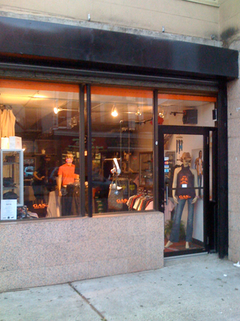Gas, a men's store in Jersey City