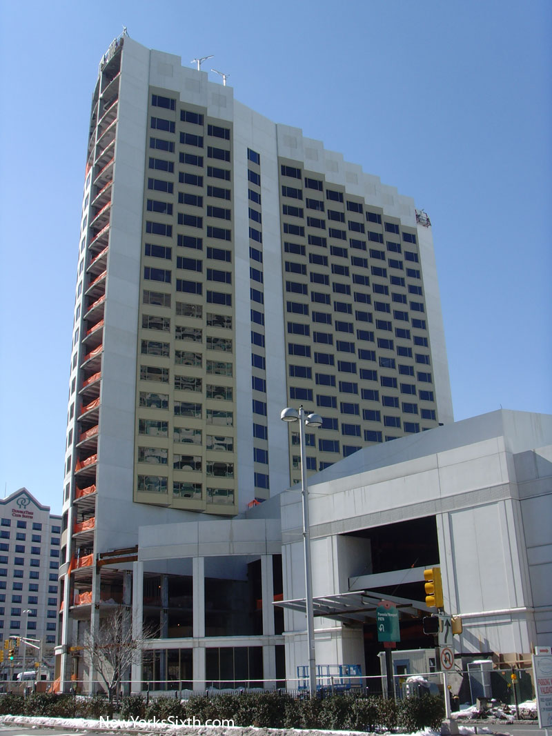 Westin Hotel in downtown Jersey City