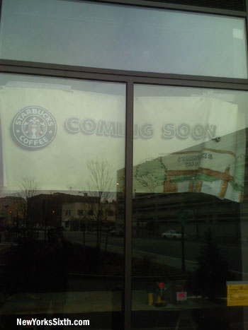 Starbucks announces a new store opening on Grove Street in downtown Jersey City