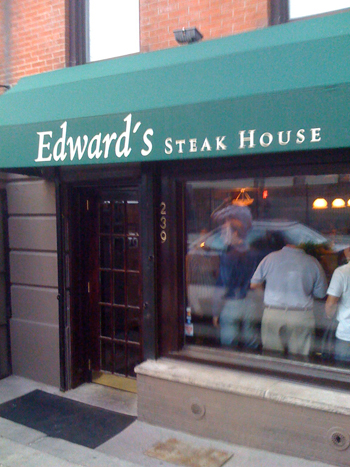Edward's Steak House in Jersey City