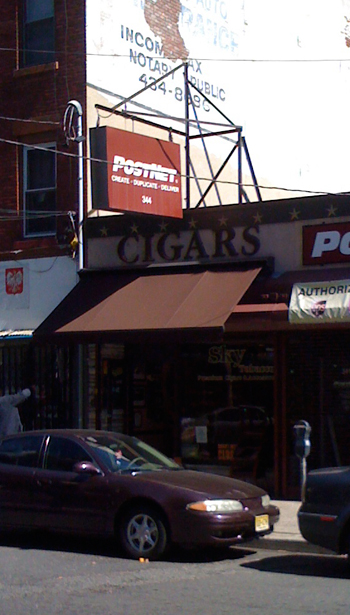 Sky Tobacco and cigars in downtown Jersey City