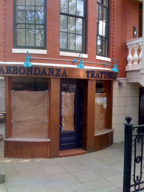 Abbondonza Trattoria is coming to Liberty Harbor North in downtown Jersey City
