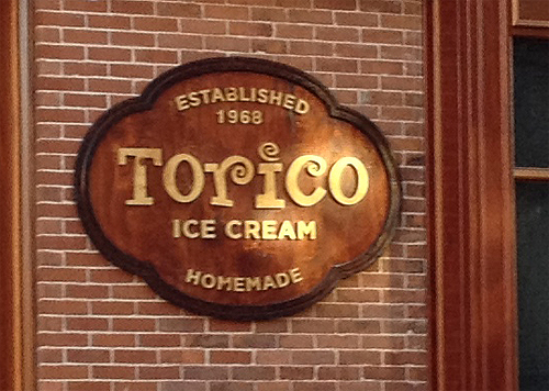Torico Ice cream on Erie Street